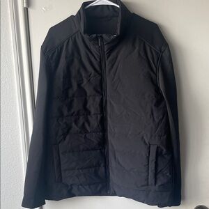 Hudson & Barrow Men's Classic Black Puffer Jacket